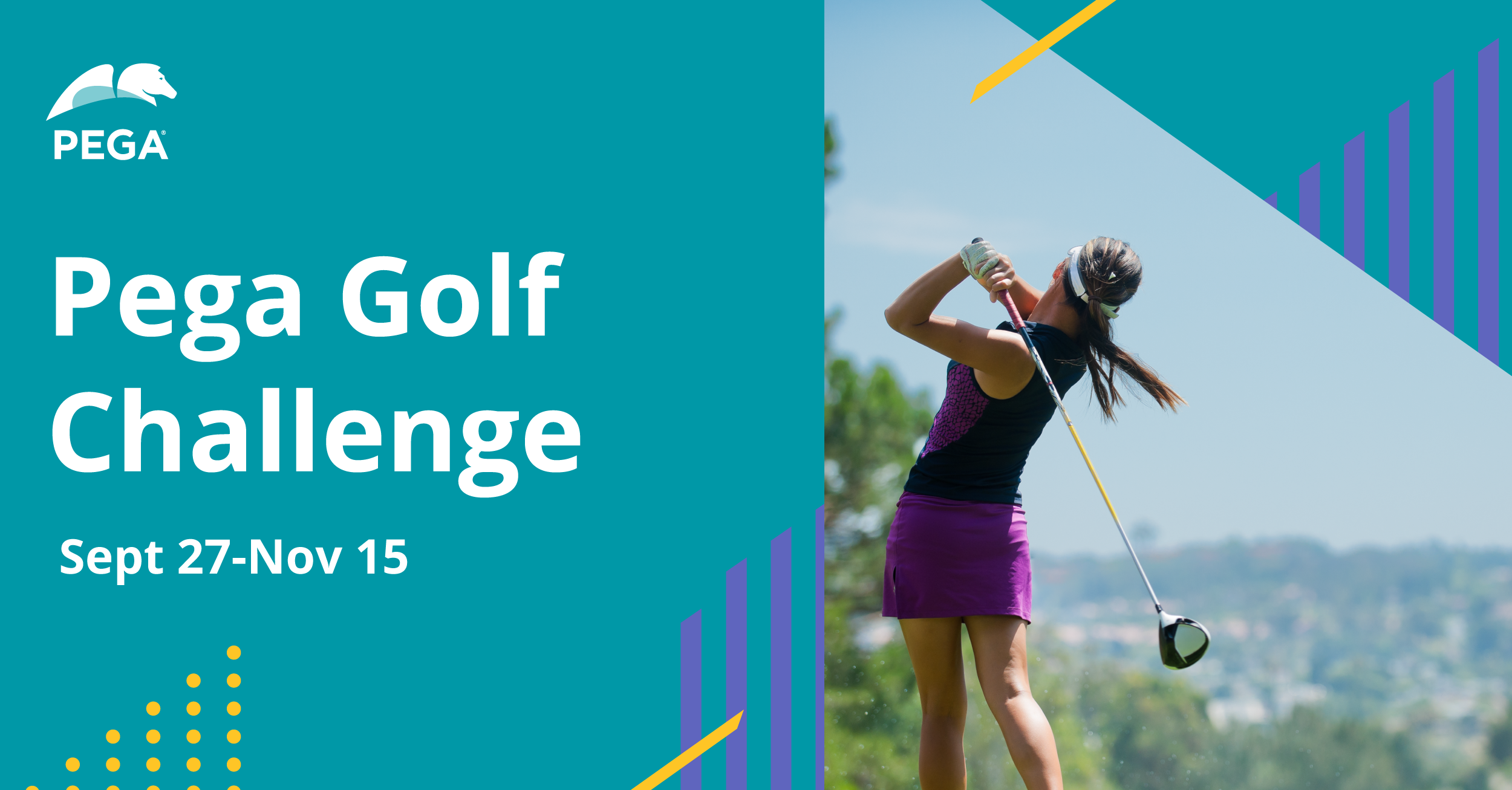 Shoot your shot at the Pega Golf Challenge Support Center